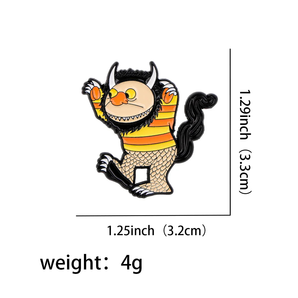 Where The Wild Things Are Enamel Pin 1