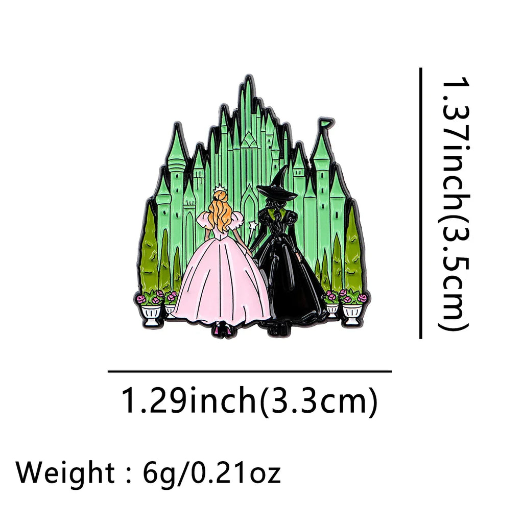 Wicked Castle Enamel Pin 1
