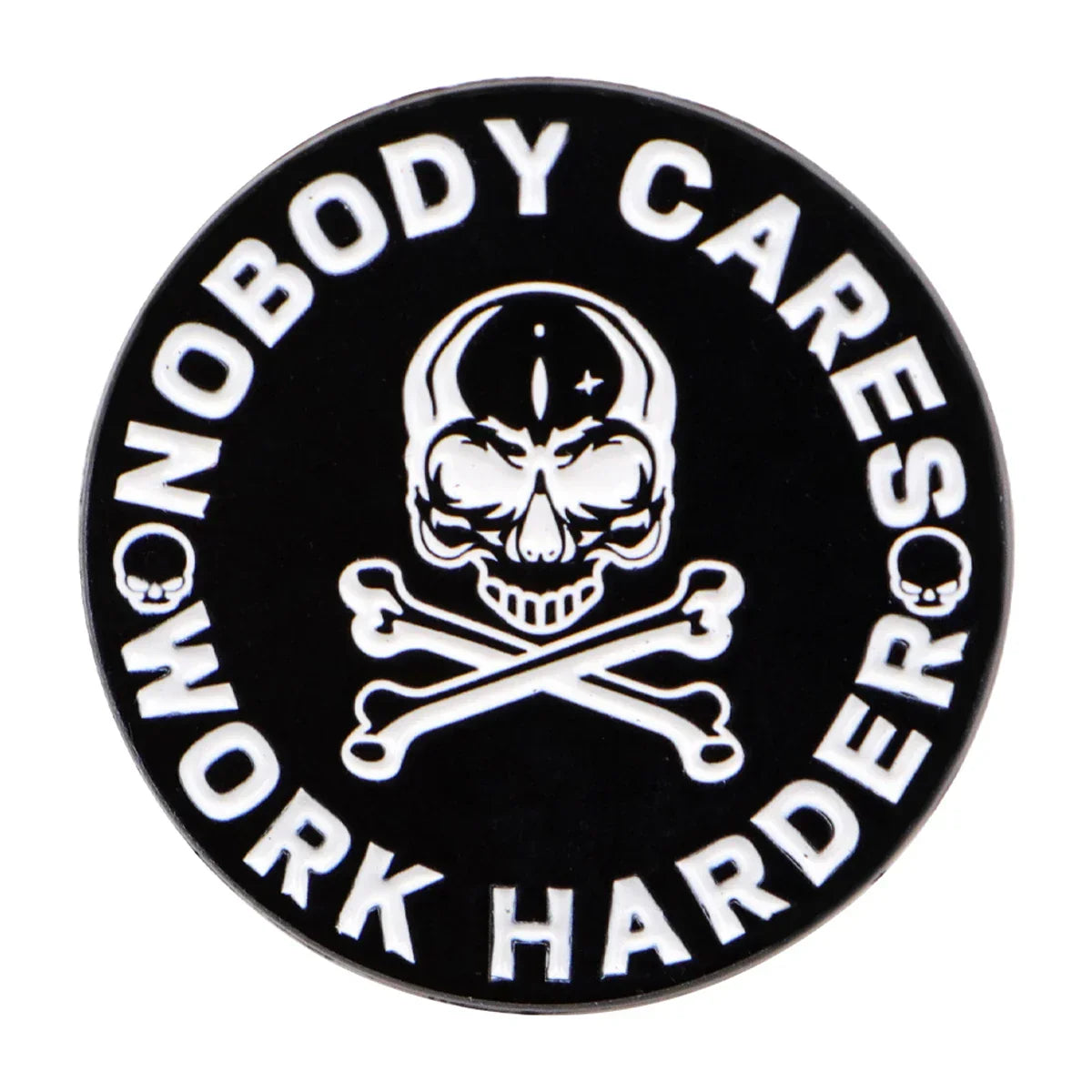 ’Work Harder’ Enamel Pin 1