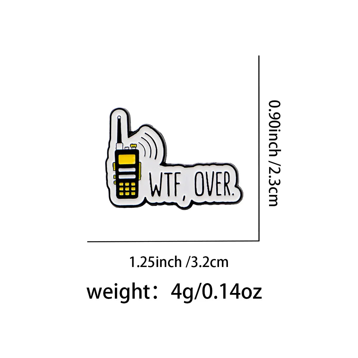 Telephone Quotes Enamel Pin Phone Brooch Pines Lapel Pins Badge on Backpack Clothing Accessories Humorous Jewelry