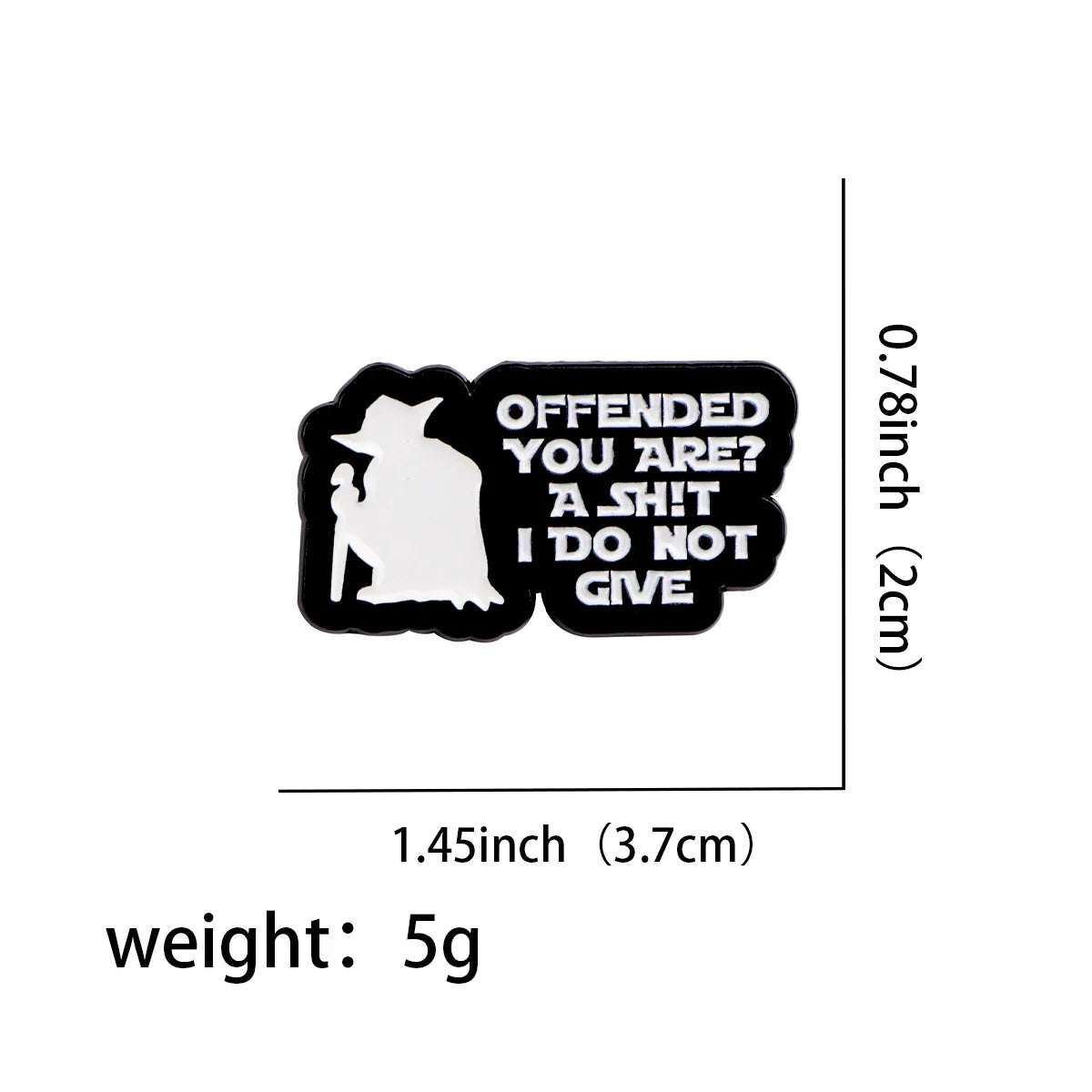 Yoda Enamel Pin 1