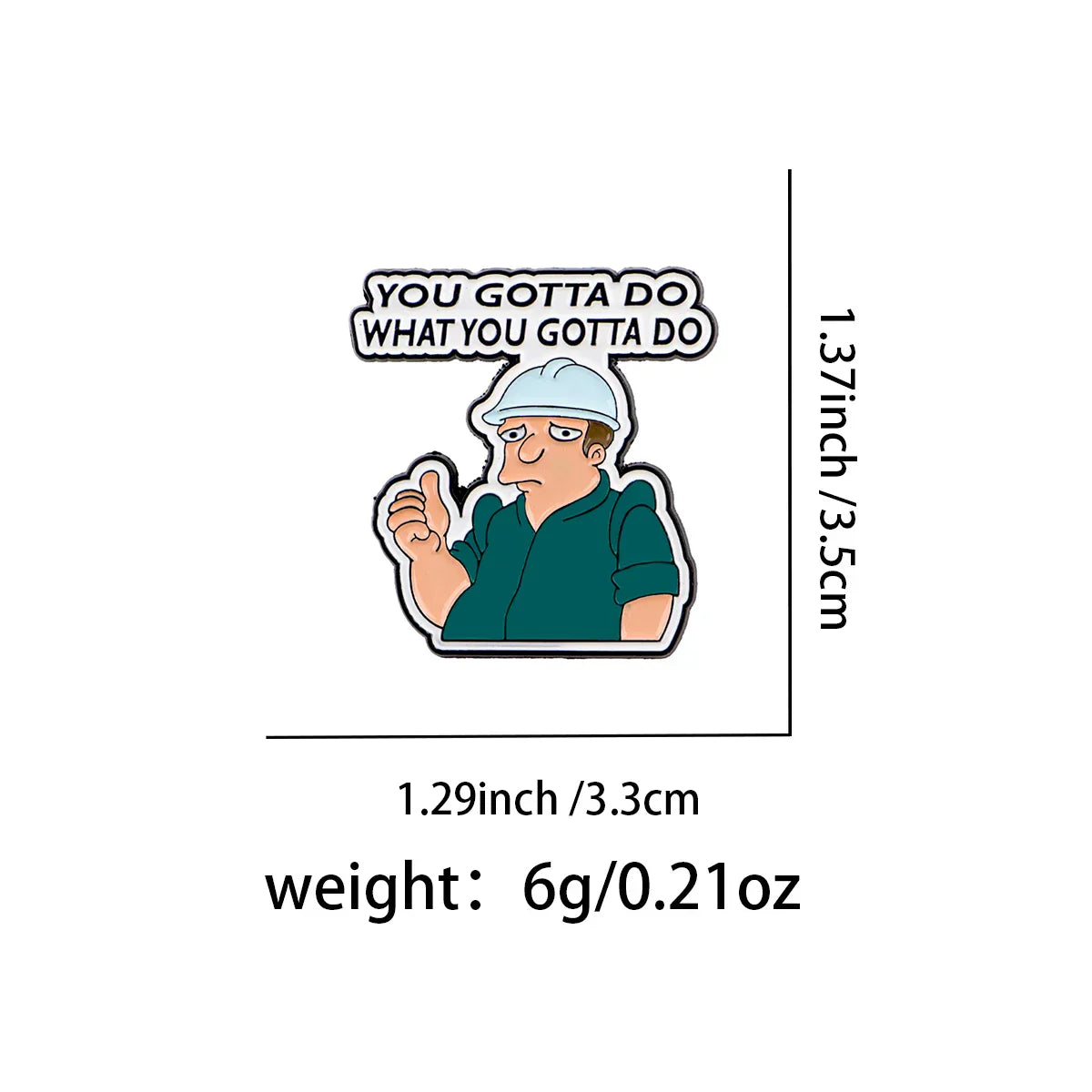 Funny Boy Enamel Pin Lapel Pins for Backpacks Brooches for Women Fashion Jewelry Accessories Friends Gift - 1