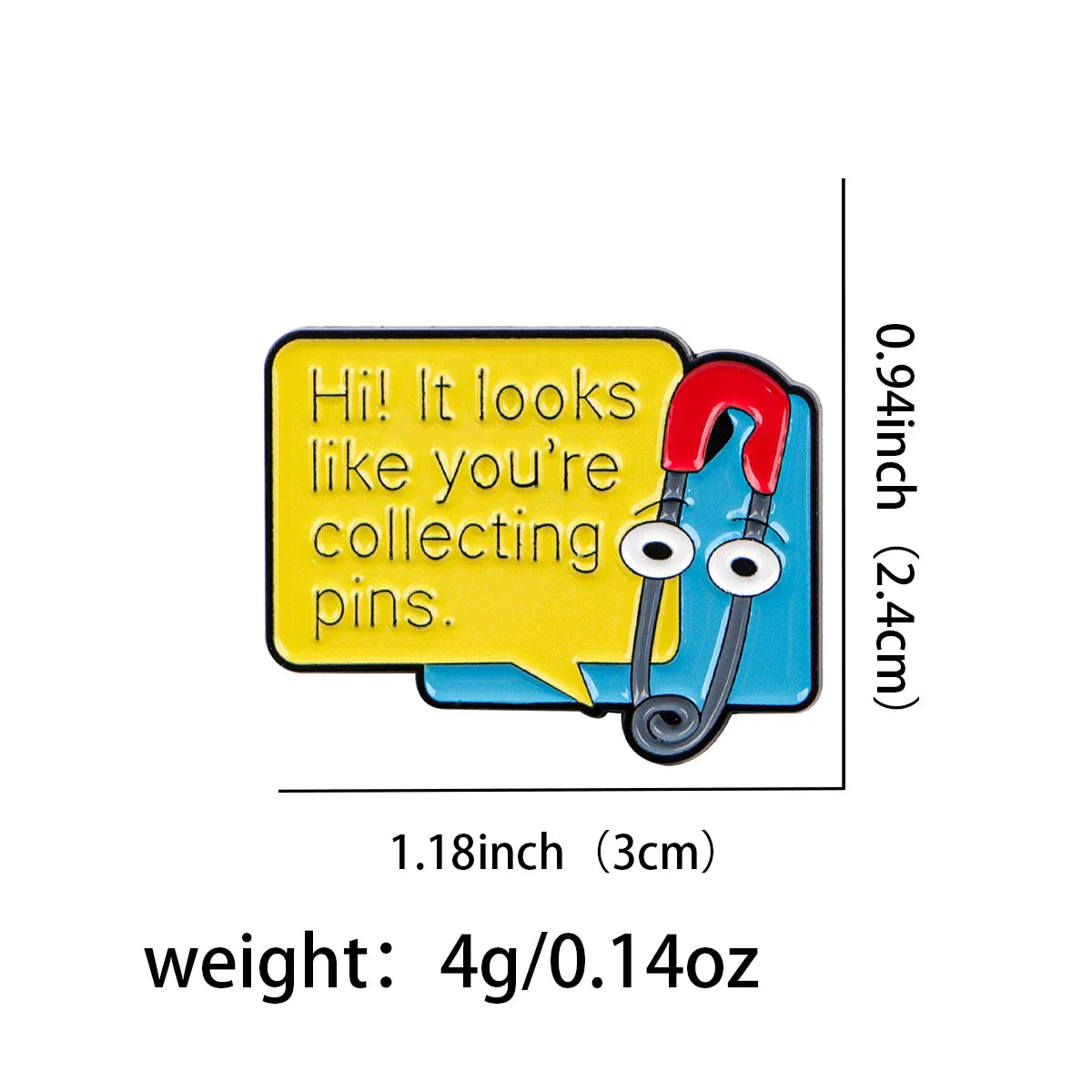 You’re Collecting Pins Enamel Pin 1