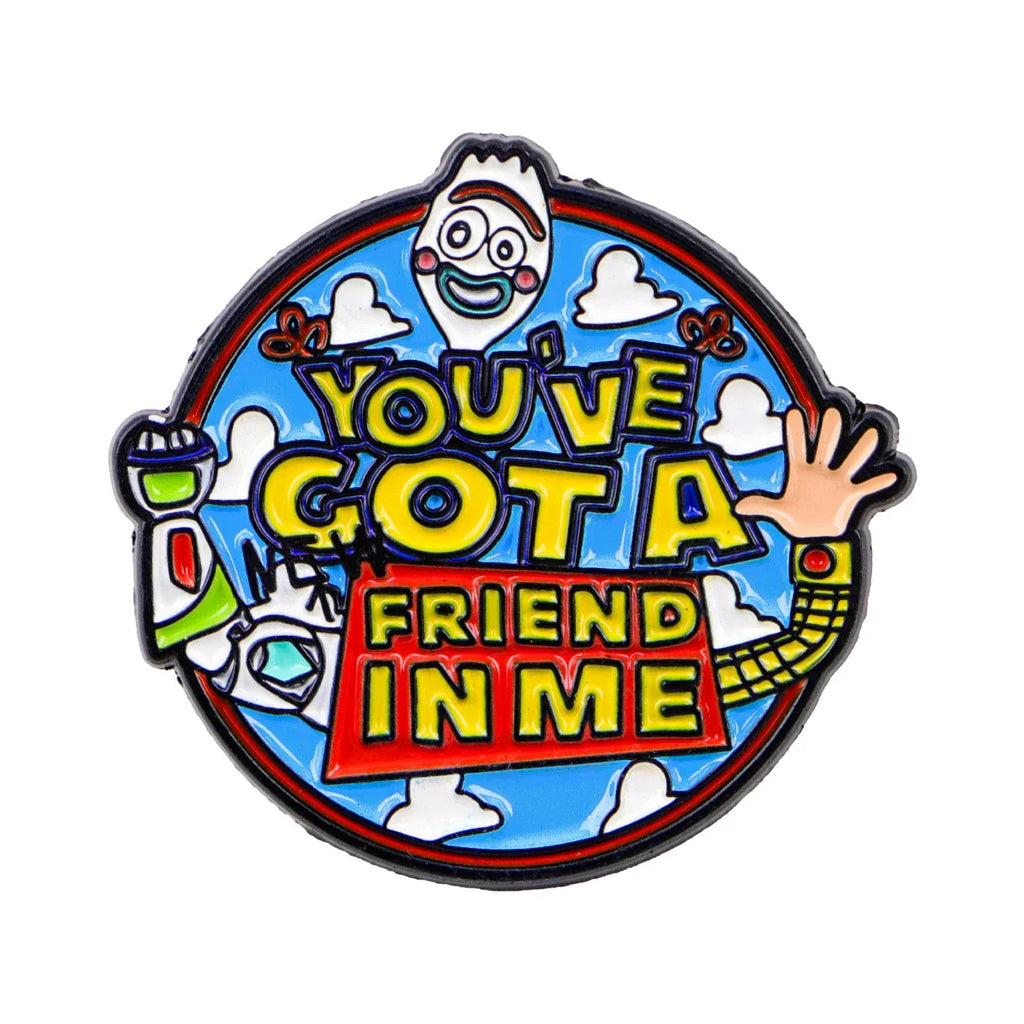 ’You’ve Got A New Friend in me’ Enamel Pin 1
